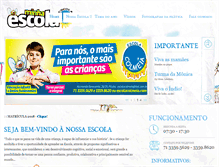 Tablet Screenshot of escolacolmeia.com